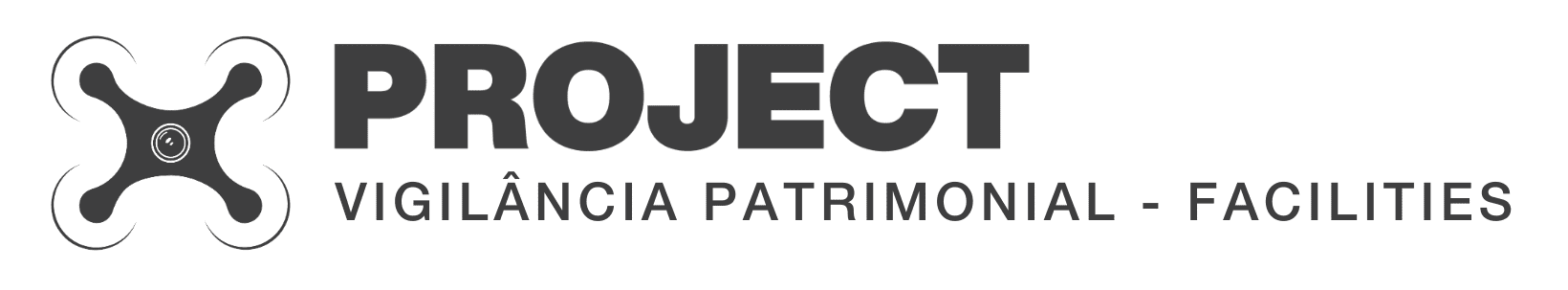 Logo Project Vigilância Patrimonial - Facilities Preta